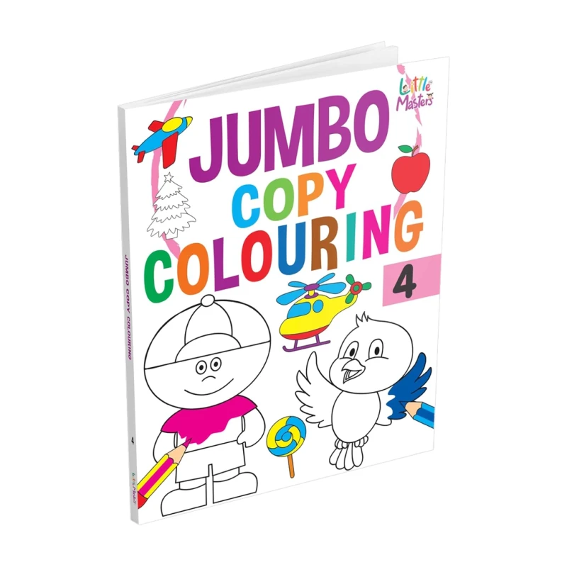 Jumbo Copy Colouring 4 Trade Paperback - Activity/Workbooks