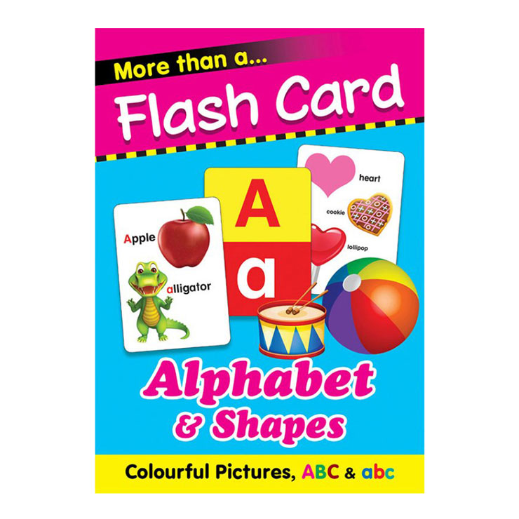 More Than A Flash Card: Alphabet & Shapes