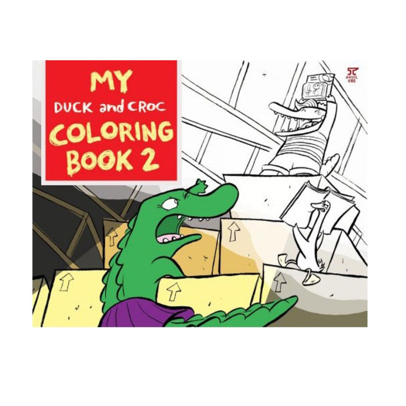 My Duck And Croc Coloring Book 2 Trade Paperback - Coloring Books
