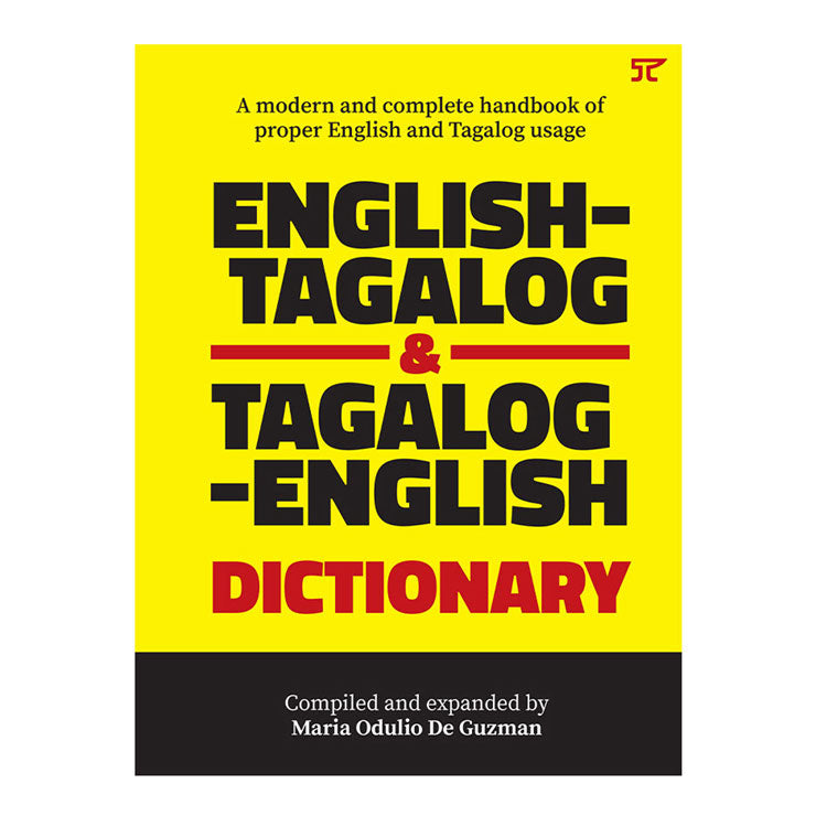 English-Tagalog And Tagalog English Dictionary without Index - Trade Paperback - Reference Books