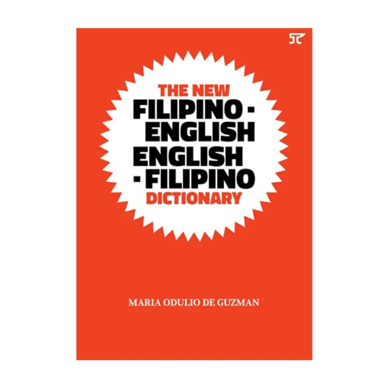 The New Filipino-English, English-Filipino Dictionary Trade Paperback - Reference