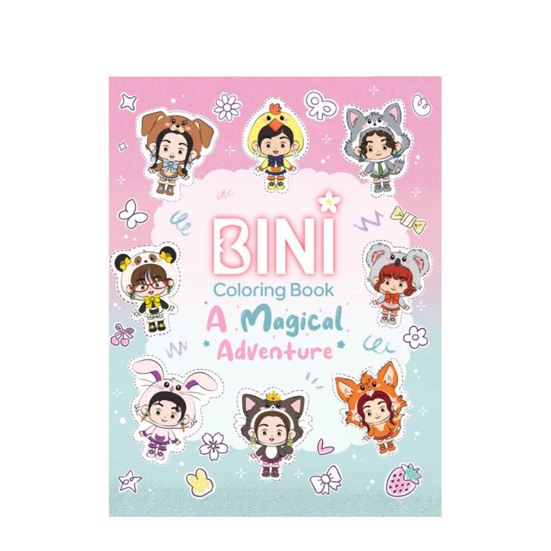 BINI Coloring Book: A Magical Adventure