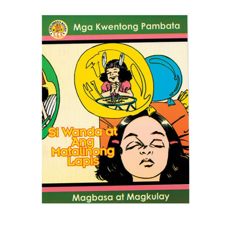 Si Wanda At Ang Matalinong Lapis: Magbasa At Magkulay