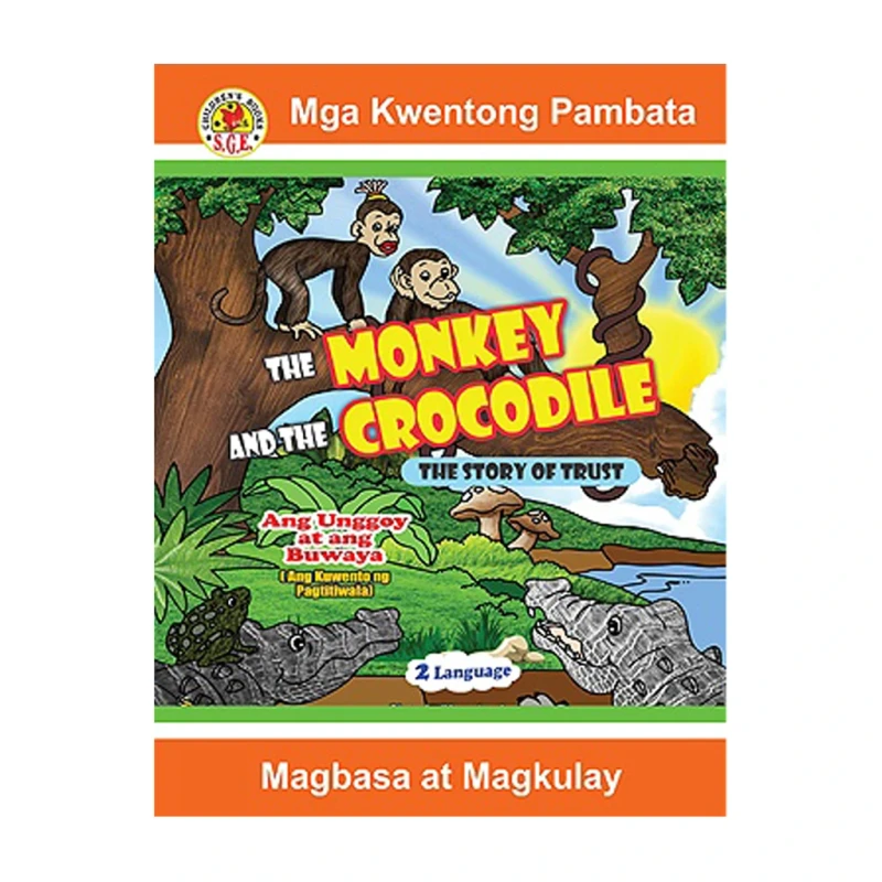Kwentong Pambata: The Monkey And The Crocodile Trade Paperback