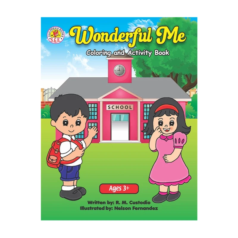 Wonderful Me By Renato M. Custodio - Trade Paperback - Coloring and Activity Books