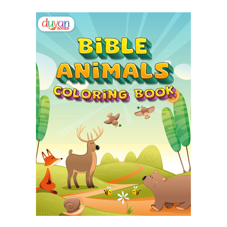 Bible Animals Coloring Book Trade Paperback - Coloring Books
