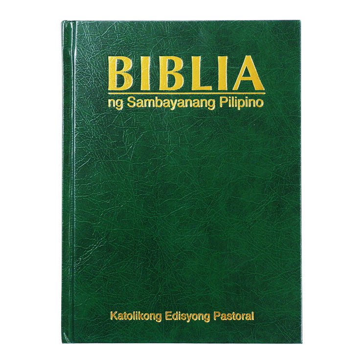 Biblia ng Sambayanang Pilipino Hardcover by Fr. Bernardo Hurault