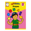 School And Home Workbooks - Shapes - Trade Paperback - Books for Kids