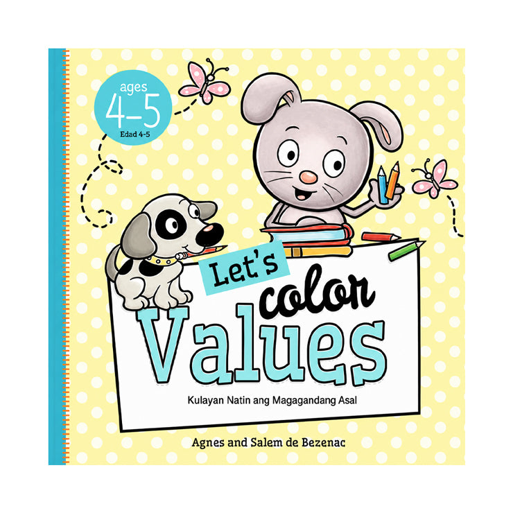 Let's Color Values (Ages 4-5Yo) Trade Paperback By Agnes And Salem De Bezenac
