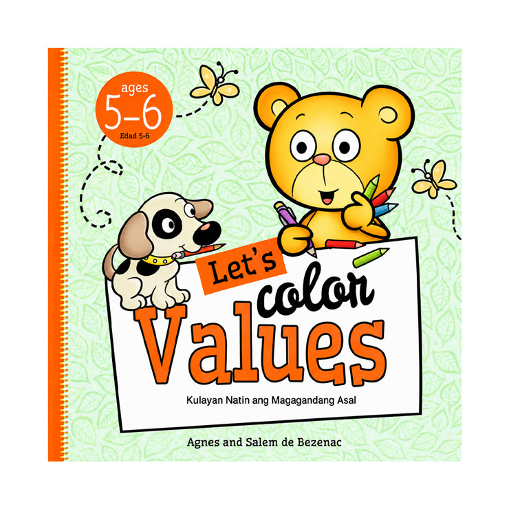 Let's Color Values (Ages 5-6Yo) Trade Paperback By Agnes And Salem De Bezenac