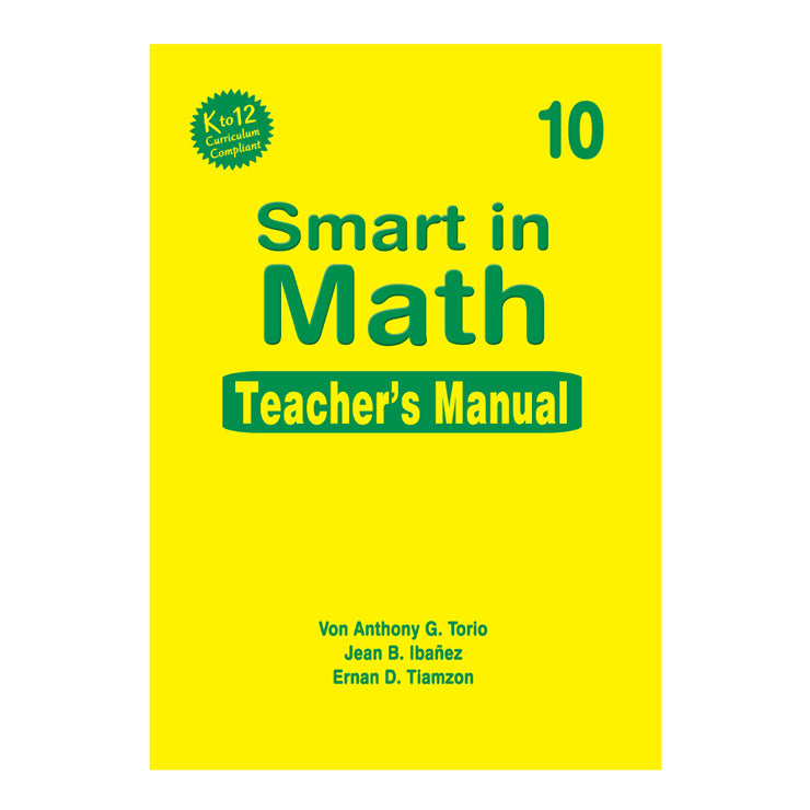 Smart In Math 10- K-12 (Bkp. Ed) With Teacher's Manual