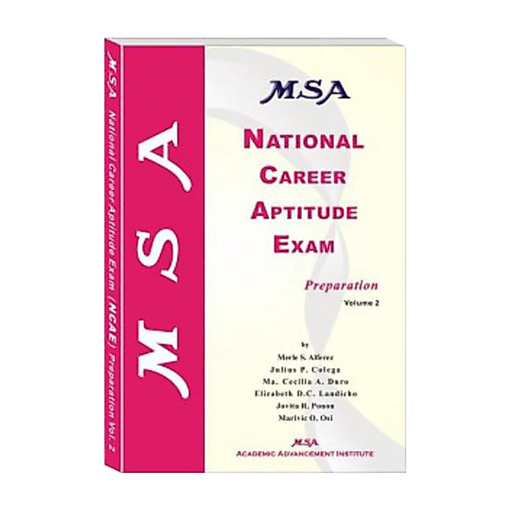 National Career Aptitude Exam Vol 2 - Reference