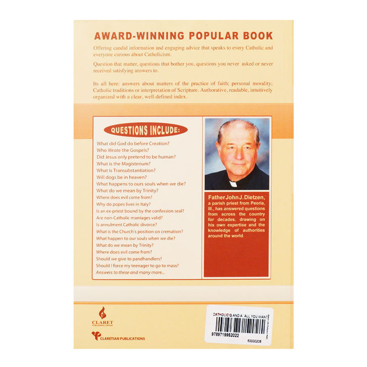 Catholic Q and A by Father John Dietzen - Trade Paperback - Religion & Spirituality