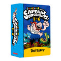 Captain Underpants: Color Edition Set 1-6 by Dav Pilkey- Children's Fiction
