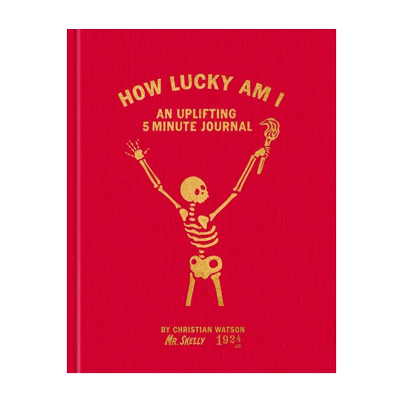 How Lucky Am I: A Gratitude Journal: An Uplifting 5 Minute Journal by Christian Watson - Hardcover