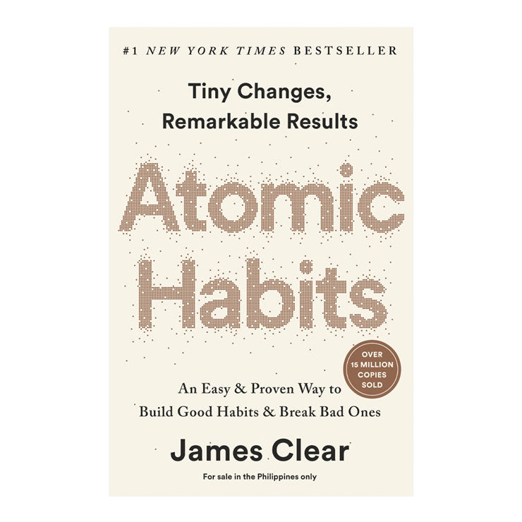 Atomic Habits PH Edition by James Clear - Trade Paperback - Self-Help - Motivational
