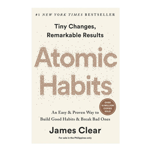Atomic Habits PH Edition by James Clear - Trade Paperback - Self-Help - Motivational