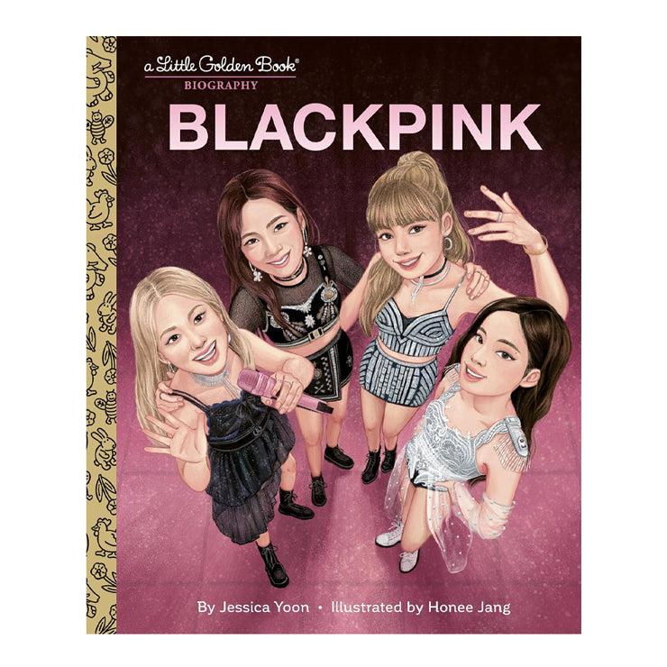 Blackpink A Little Golden Book Biography by Jessica Yoon Hardcover - Children's Biography