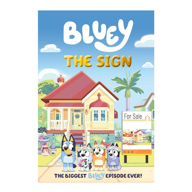 Bluey: The Sign Hardcover - Picture Books