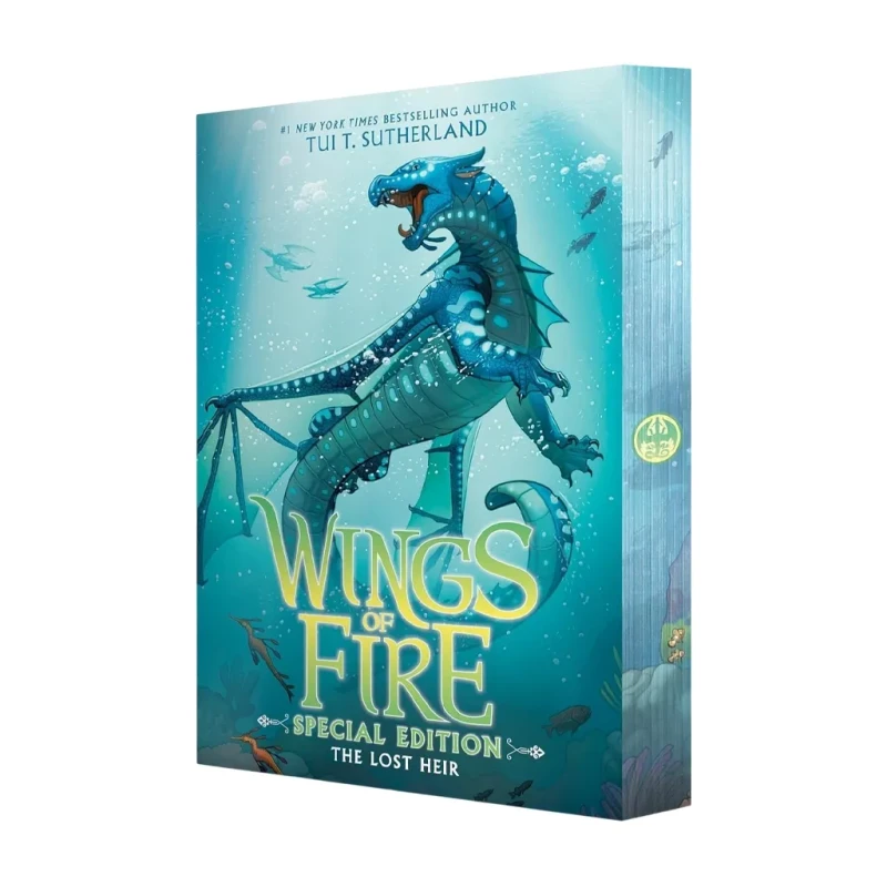 Wings Of Fire Book #02: The Lost Heir: Special Edition by Tui T. Sutherland Trade Paperback -