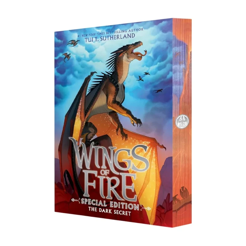 Wings Of Fire Book #04: The Dark Secret: Special Edition by Tui T. Sutherland Trade Paperback -