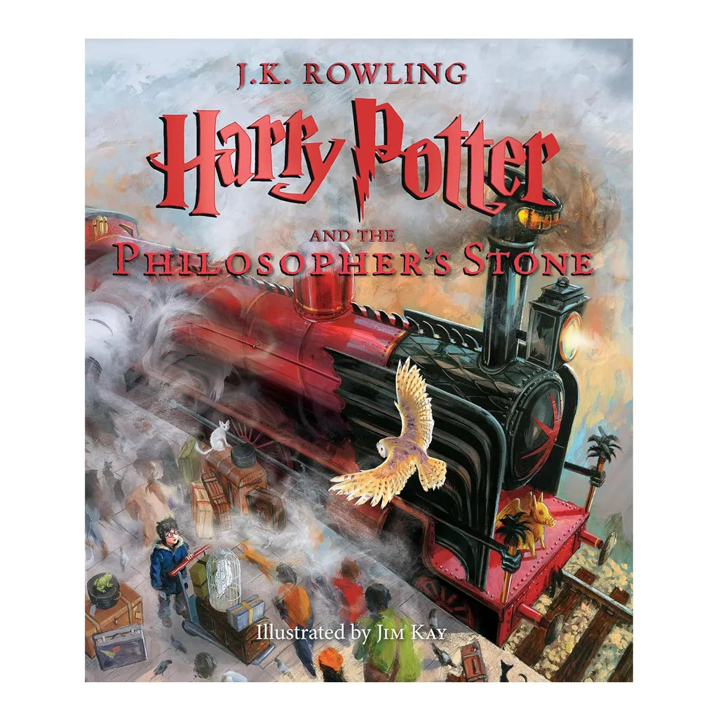 Harry Potter and the Philosopher's Stone: The Illustrated Edition Book 1 Trade Paperback