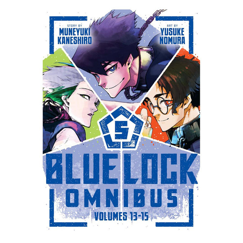 Blue Lock Omnibus 5 (Volume 13-15) by Muneyuki Kaneshiro - Trade Paperback