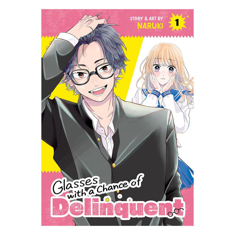 Glasses With A Chance Of Delinquent Volume 1 by Naruki - Trade Paperback