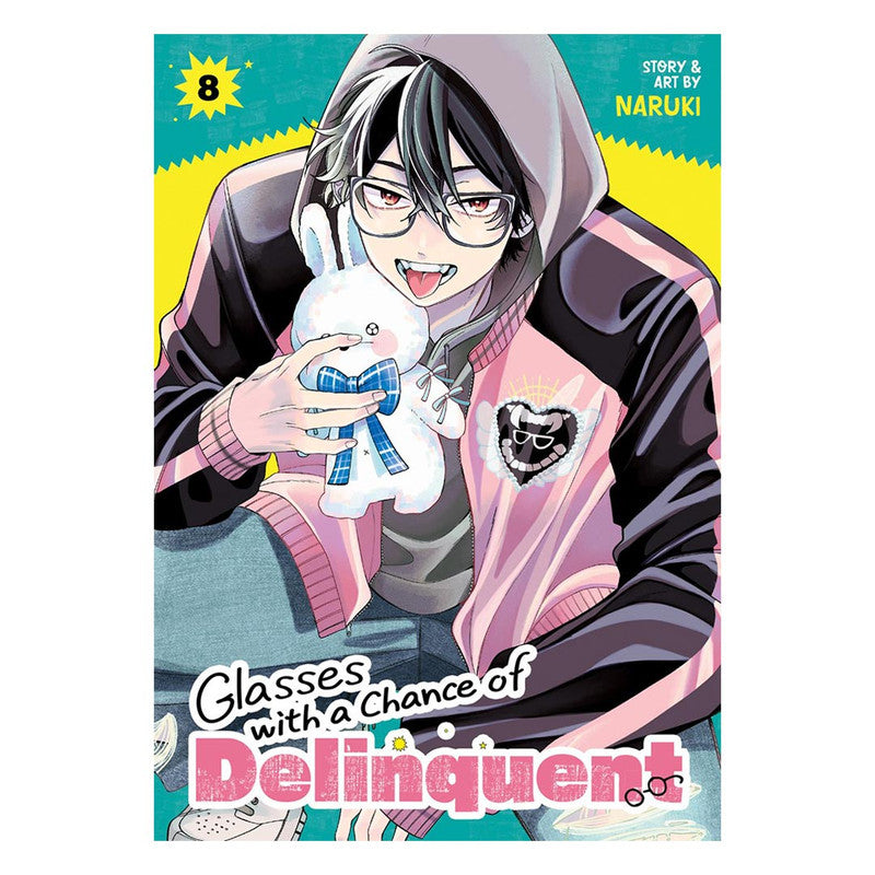 Glasses With A Chance Of Delinquent Volume 8 by Naruki - Trade Paperback