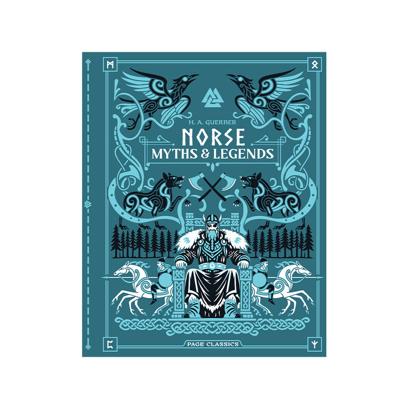 Page Classics: Norse Myths & Legends Stenciled Edge by H.A. Guerber - Hardcover