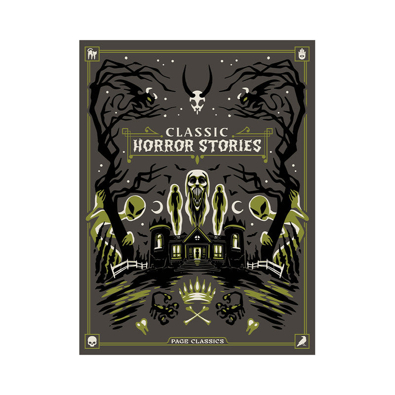 Page Classics: Classic Horror Stories Stenciled Edge - Hardcover