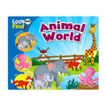 Animal World - Look And Find Trade Paperback By Pegasus