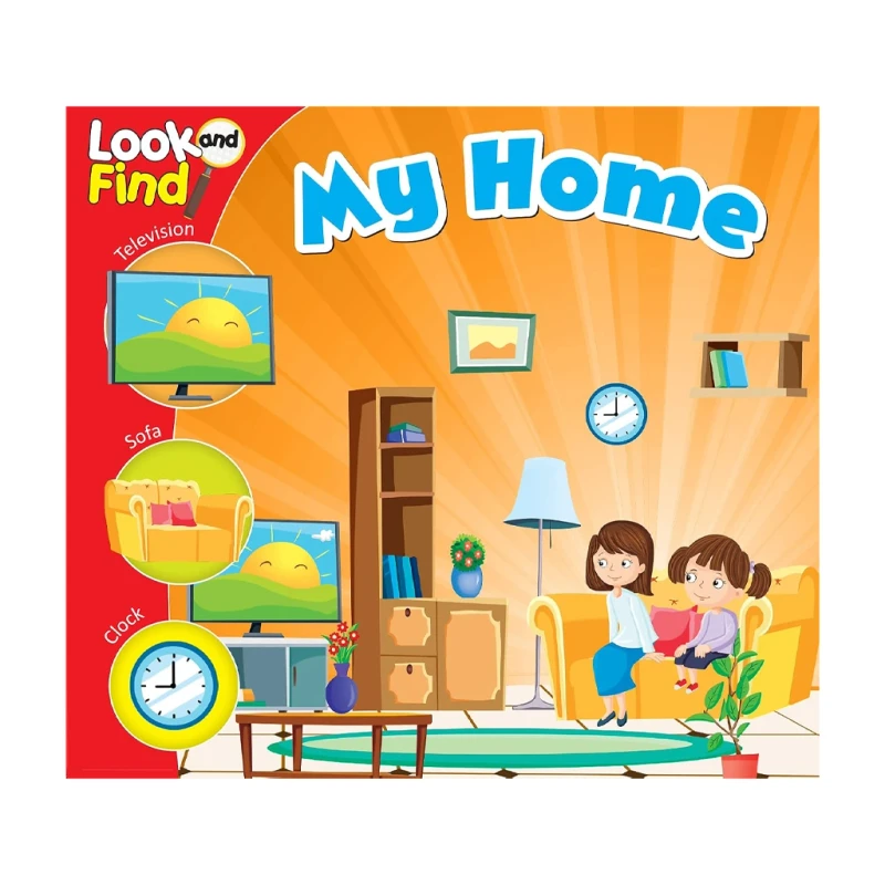 My Home - Look And Find Trade Paperback By Pegasus