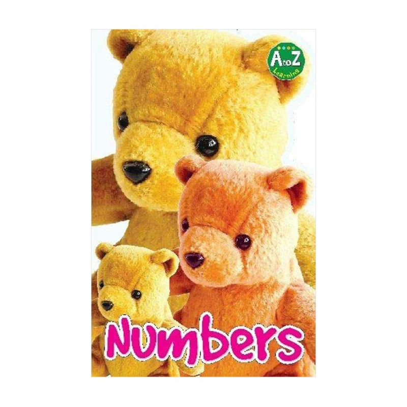 Numbers A To Z Learning Board Book - Books for Kids