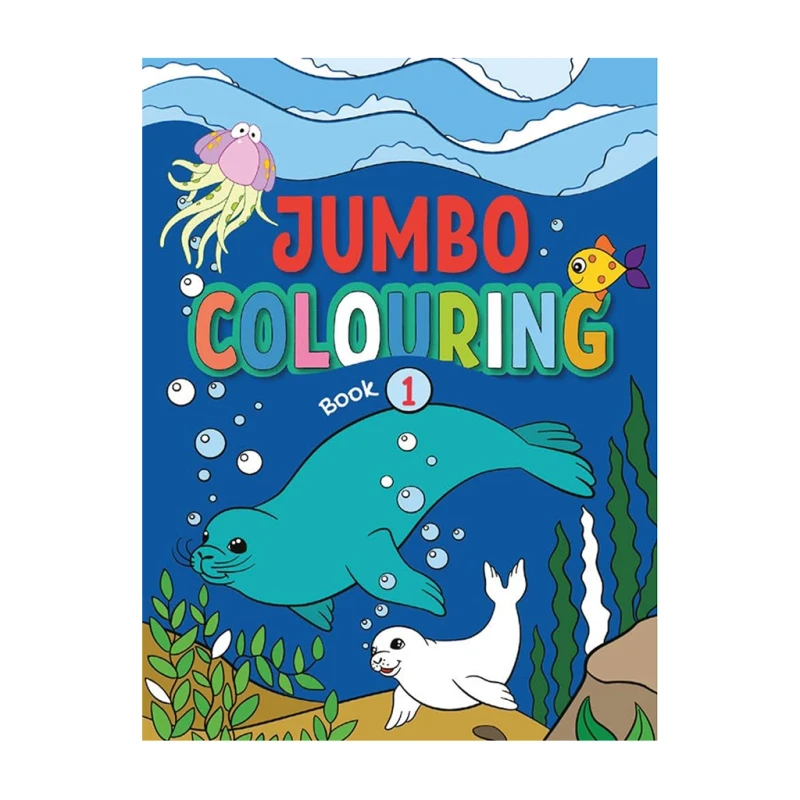 Jumbo Colouring Book 1 Trade Paperback By Pegasus