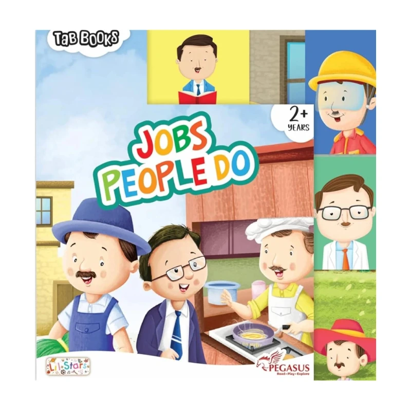Jobs People Do Tab Board Book - Books for Kids - Picture Books