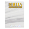 Biblia Ng Sambayanang Pilipino Small New Cover With Index White Hardbound - Religion & Spirituality