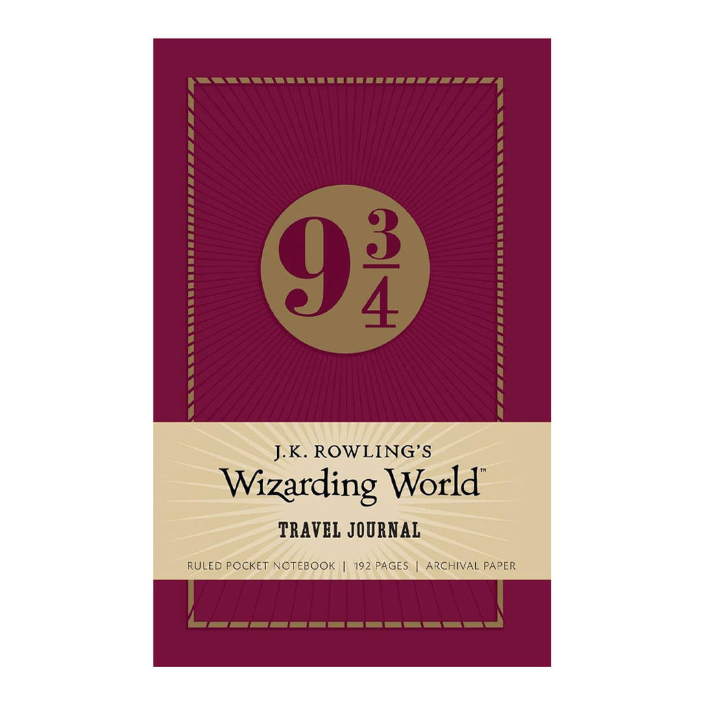 J.K. Rowling's Wizarding World: Travel Journal: Ruled Pocket Notebook (Insights Journals) Trade Paperback