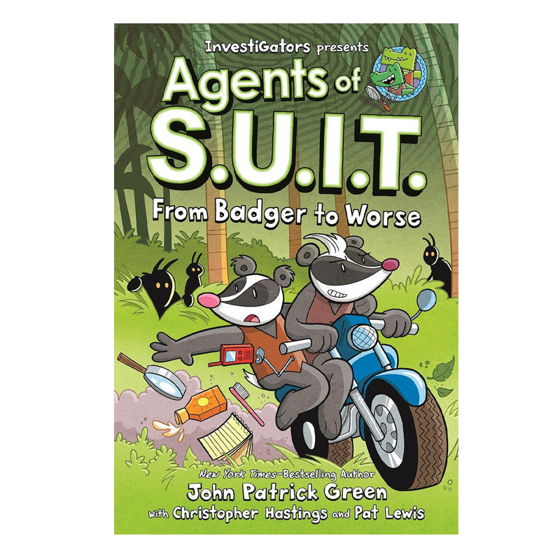 Agents Of S.U.I.T.: From Badger To Worse Investigators Bk 2 By John Patrick Green Hardcover