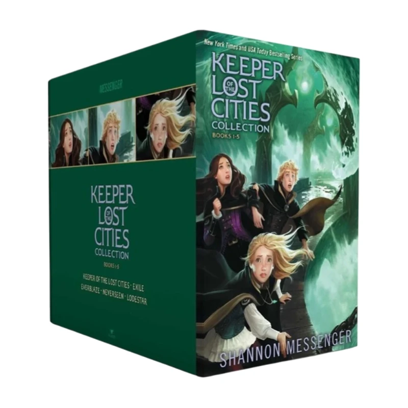 Keeper Of The Lost Cities Collection Books 1-5 Boxed Set By Shannon Messenger Trade Paperback