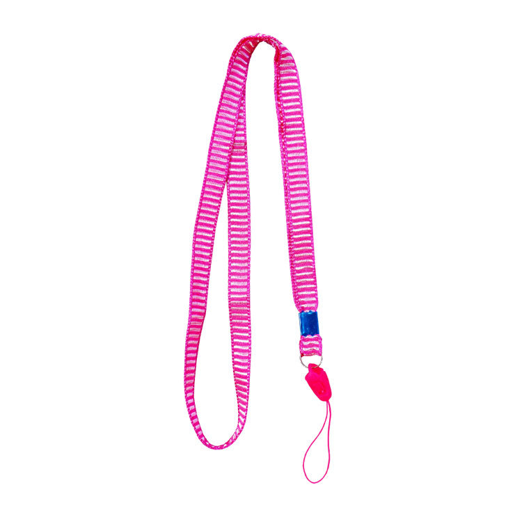 Lanyard Wave Design 4-0cm, Turquoise - ID Holders & Lanyards - ID Holders & Lanyards