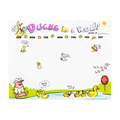 Calendar Pad 8.5x11 Ducks In A Row