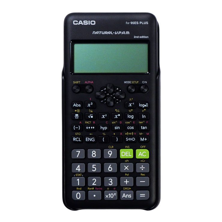 Casio Scientific Calculator FX95ES Plus, Black - School Essentials