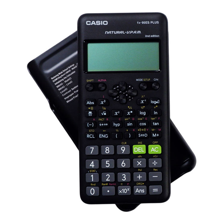 Casio Scientific Calculator FX95ES Plus, Black - School Essentials