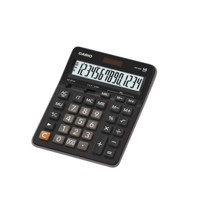 Casio Desktop Calculator GX14B MT 14 Digits Dual Power