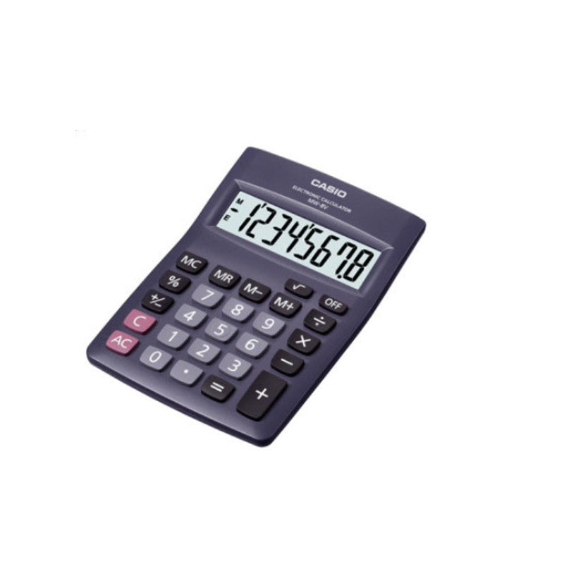 Casio Desktop Calculator MW8VBK MT 8 Digits Dual Power