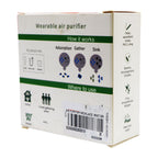 Air Purifier Necklace Mint Green - Health & Safety Essentials