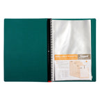 Seagull Clearbook Refillable Long 20 sheets 37 Holes, Green - Filing Supplies - Office Supplies