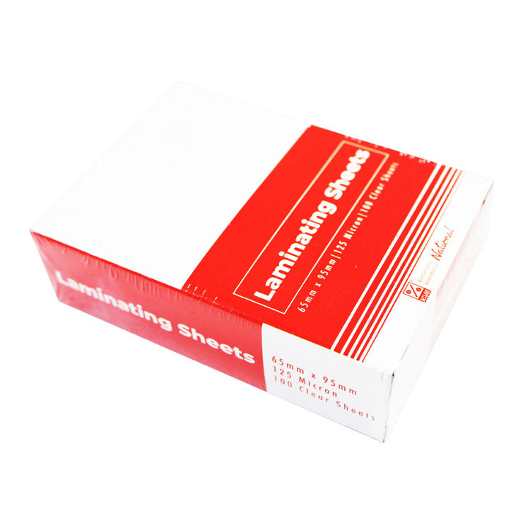 Best Buy Laminating Sheet 65X95 125Mic 100s - School & Office Supplies