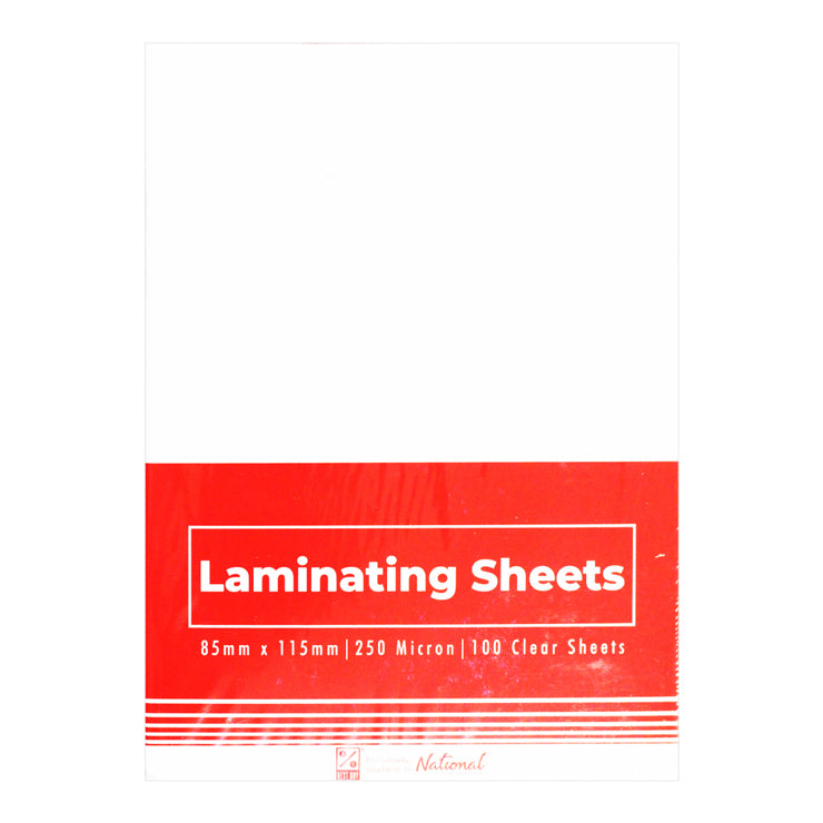 Best Buy Laminating Sheet 85x115 250Mic 100's BB-LS85115 - Office Supplies - Machine Accessories